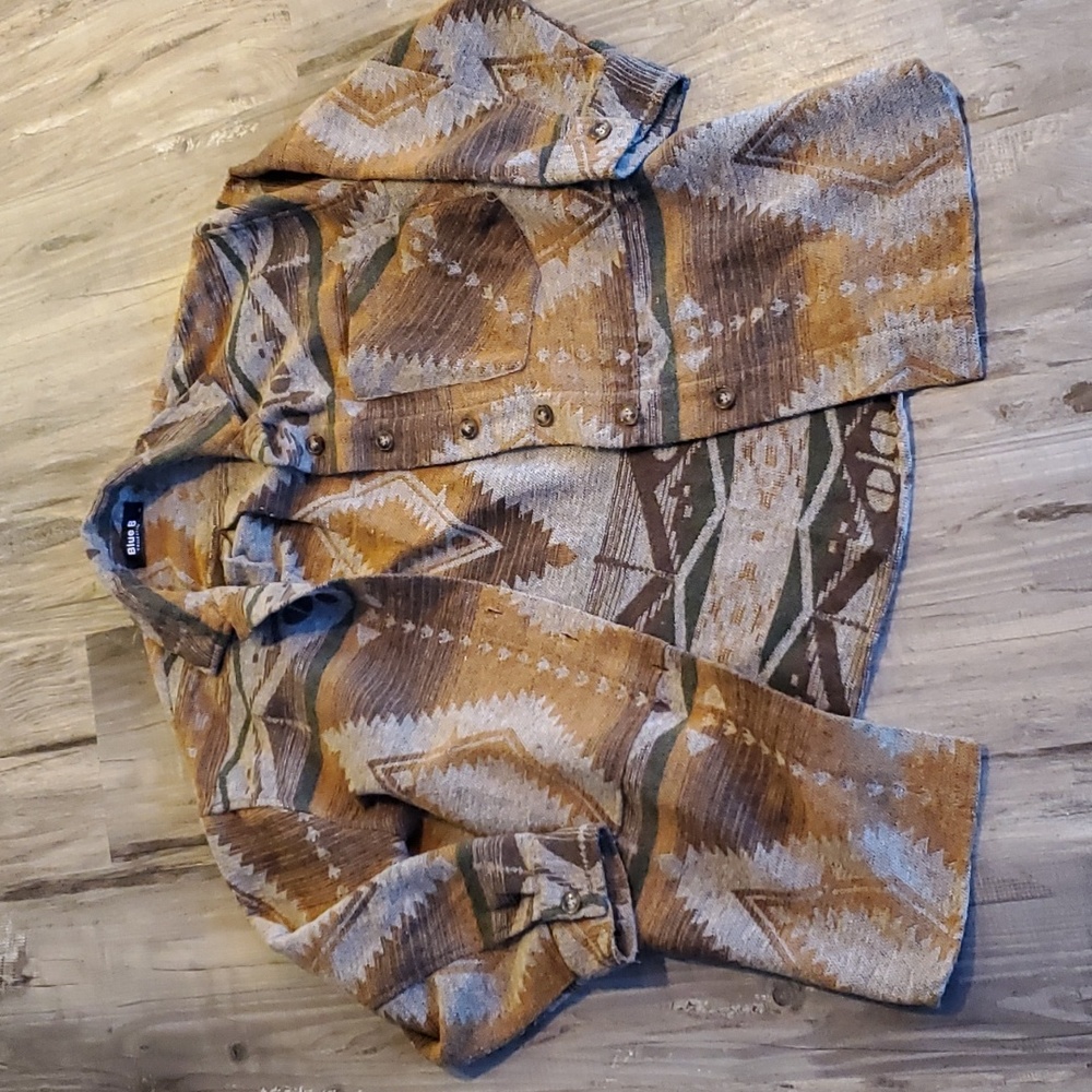 Blue B Womens Shacket